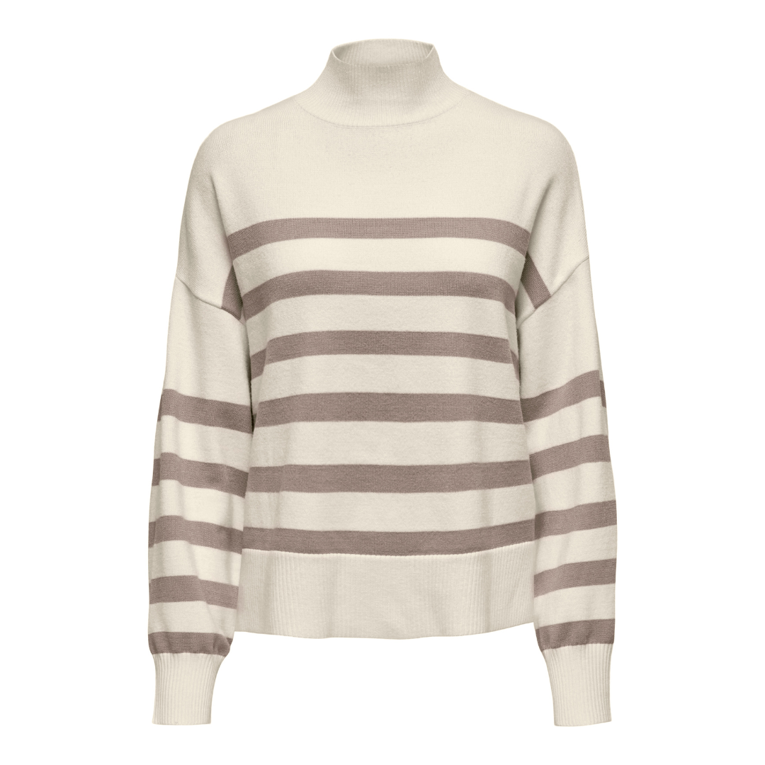 ONLY - STRIK - BARI HIGHNECK 15283109 - BIRCH/FUNGI