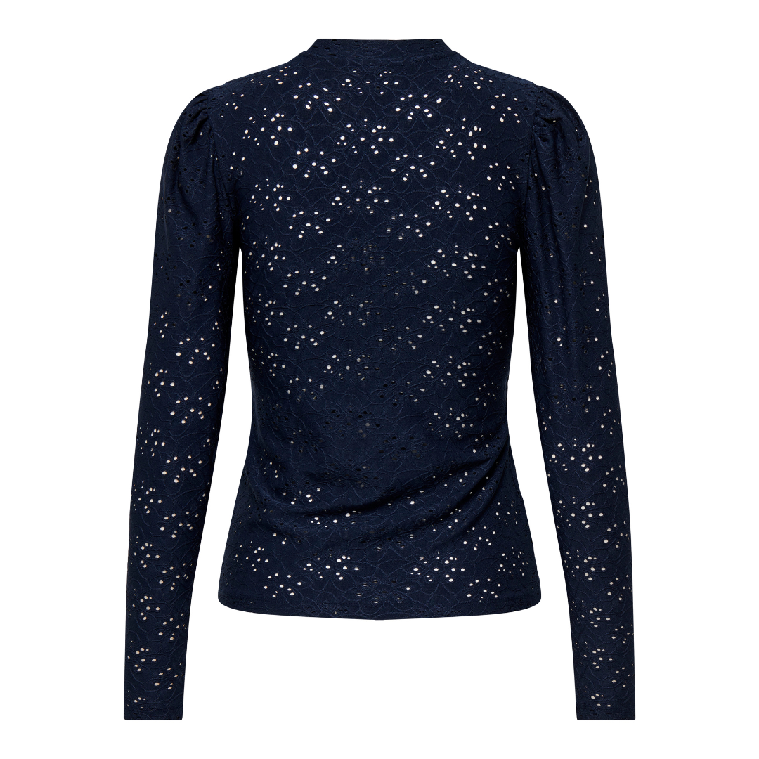 ONLY - BLUSE - SMILLA 15283461 - NAVY BLAZER