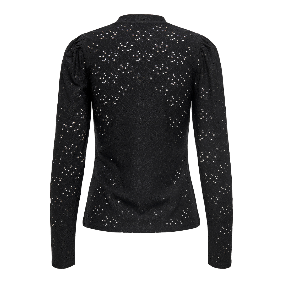 ONLY - BLUSE - SMILLA 15283461 - SORT