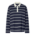 PIECES - POLO - SADIE 17157883 - MARITIME BLUE/CLOUD DANCER