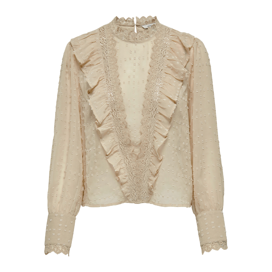 ONLY - BLUSE - SILA 15305483 - HUMUS