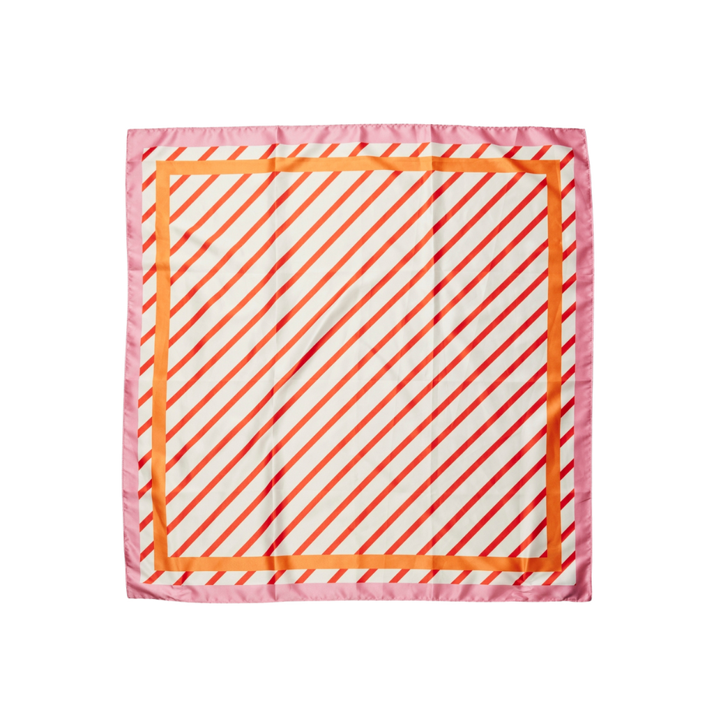 PIECES - TØRKLÆDE - MISTYRIA SQUARE - 17148591 - CHATEAU ROSE