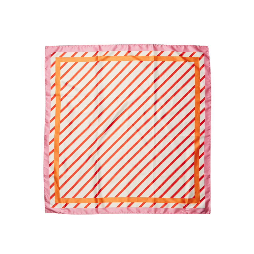 PIECES - TØRKLÆDE - MISTYRIA SQUARE - 17148591 - CHATEAU ROSE