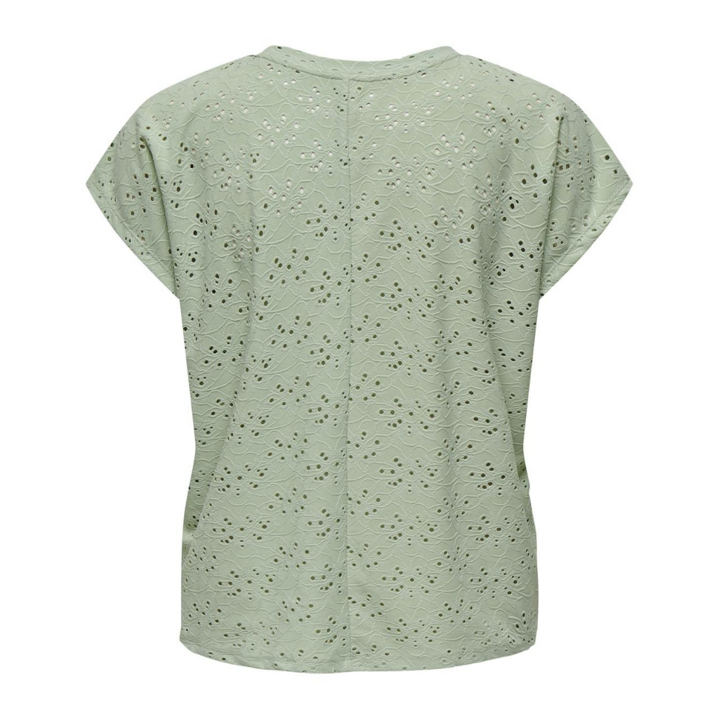 ONLY - T-SHIRT - SMILLA 15231005 - FROSTY GREEN