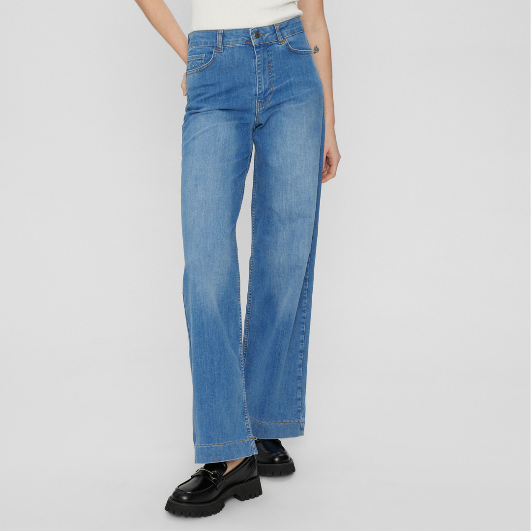 NÜMPH - JEANS - PARIS LONG 704985 - LIGHT BLUE DENIM