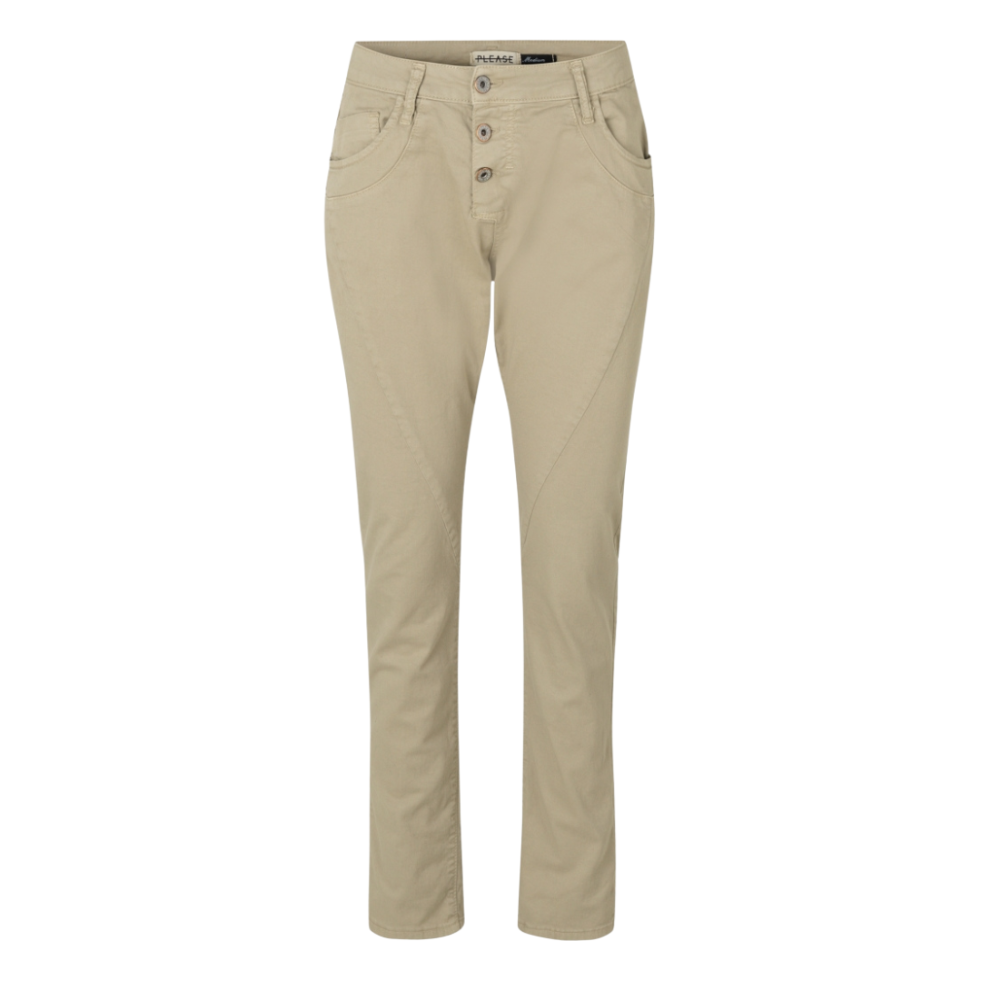 PLEASE - JEANS - 3B CLASSIC COTTON P78AHO2N3N - OUT MILK