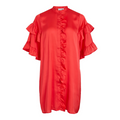 VILA - KJOLE - KAVAS 14101927 - POPPY RED