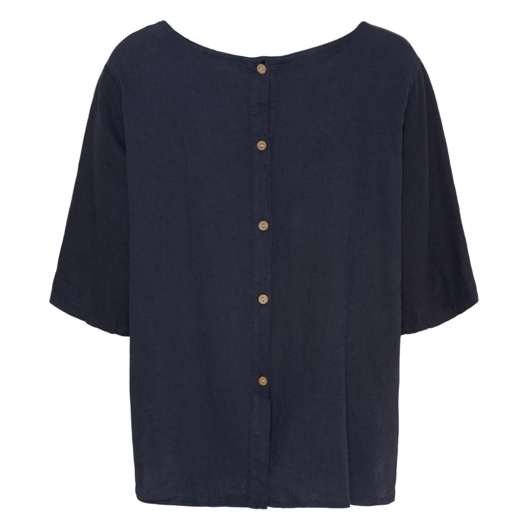 MARTA DU CHATEAU - BLUSE - 83428 - NAVY