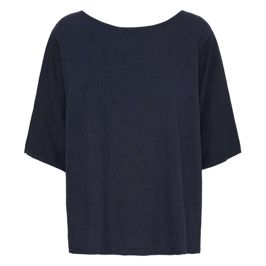 MARTA DU CHATEAU - BLUSE - 83428 - NAVY