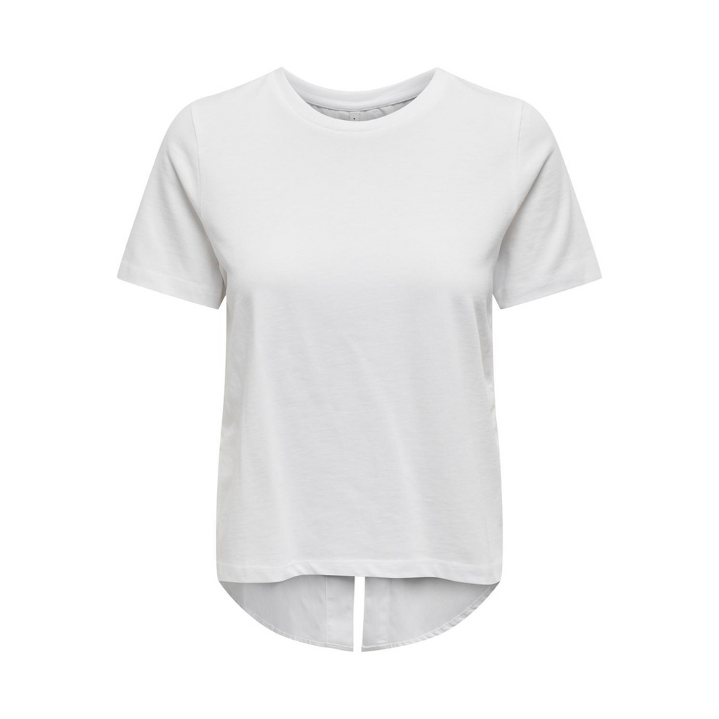 ONLY - T-SHIRT - JILL BOW 15324729 - BRIGHT WHITE