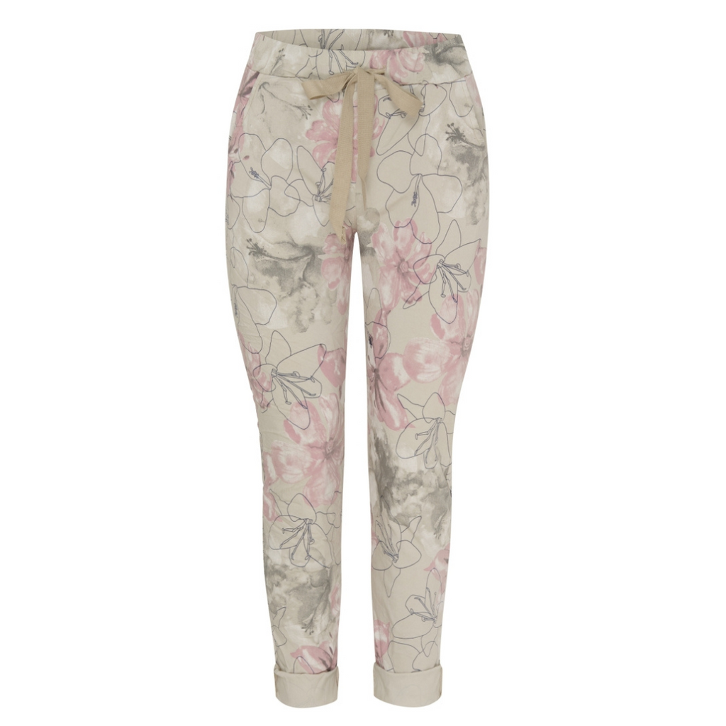 MARTA DU CHATEAU - BUKS - MILEY 21125 - BEIGE FLOWER