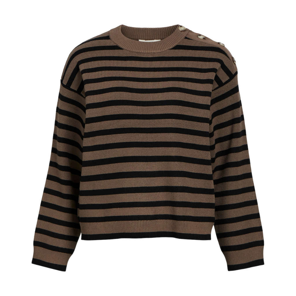OBJECT - STRIK - ELLY 23044624 - MOREL/STRIPES BLACK