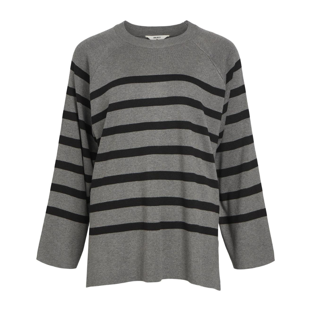 OBJECT - STRIK - ESTER 23040846 - MEDIUM GREY MELANGE/BLACK