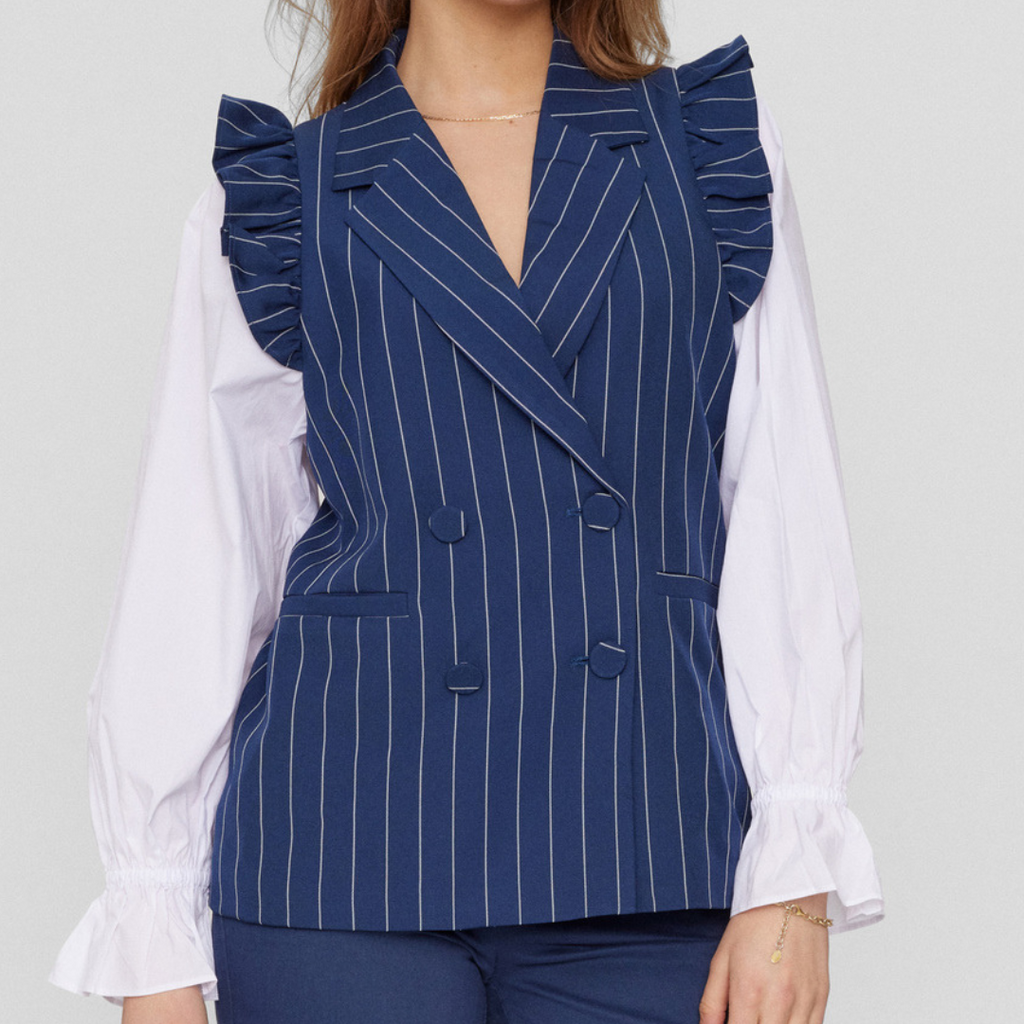 NÜMPH - BLAZER - FELICIA 704506 - DRESS BLUES