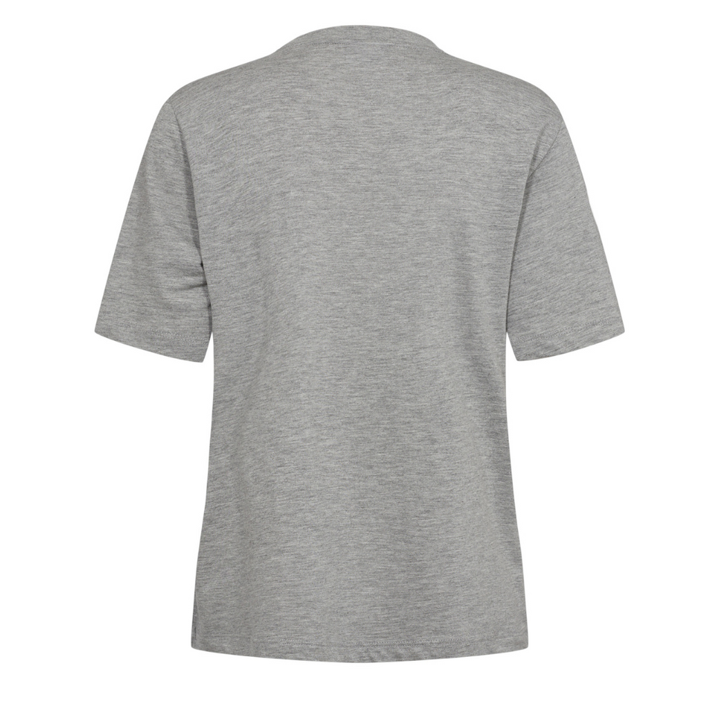 NÜMPH - T-SHIRT - MAGDA 704573 - LIGHT GREY MELANGE