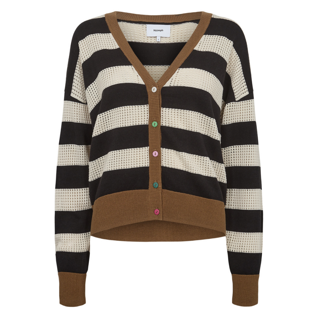 NÜMPH - CARDIGAN - DARLIS 704461 - CAVIAR
