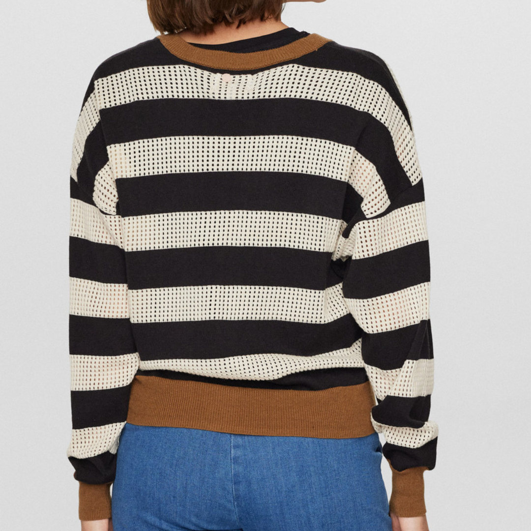 NÜMPH - CARDIGAN - DARLIS 704461 - CAVIAR