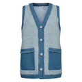 NÜMPH - VEST - JANET 704490 - MEDIUM BLUE DENIM