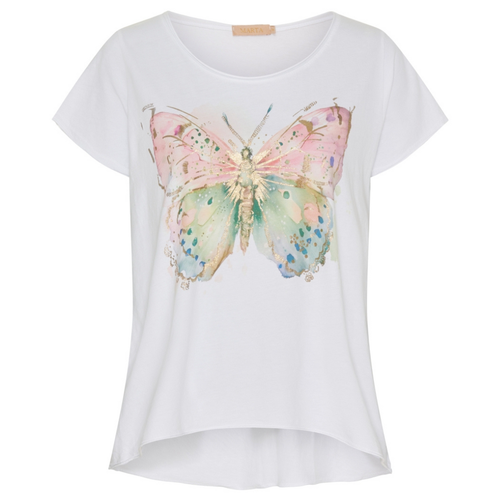MARTA DU CHATEAU - T-SHIRT - MARIE 1535 - JS BUTTERFLY
