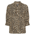 MARTA DU CHATEAU - BLUSE - UNNUR 6317 - BEIGE LEO