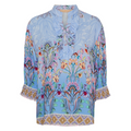 MARTA DU CHATEAU - BLUSE - UNNUR 6317 - 361 CELESTE