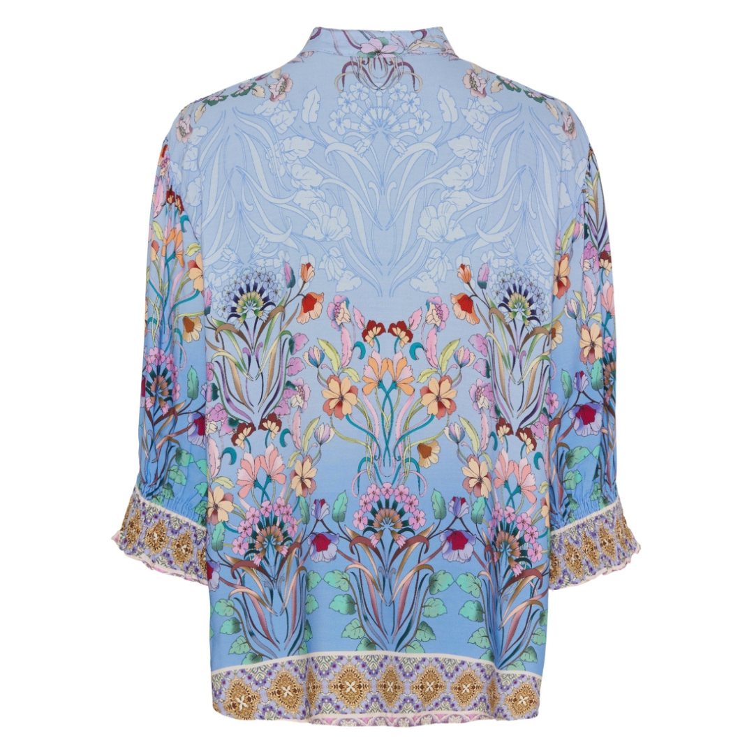 MARTA DU CHATEAU - BLUSE - UNNUR 6317 - 361 CELESTE