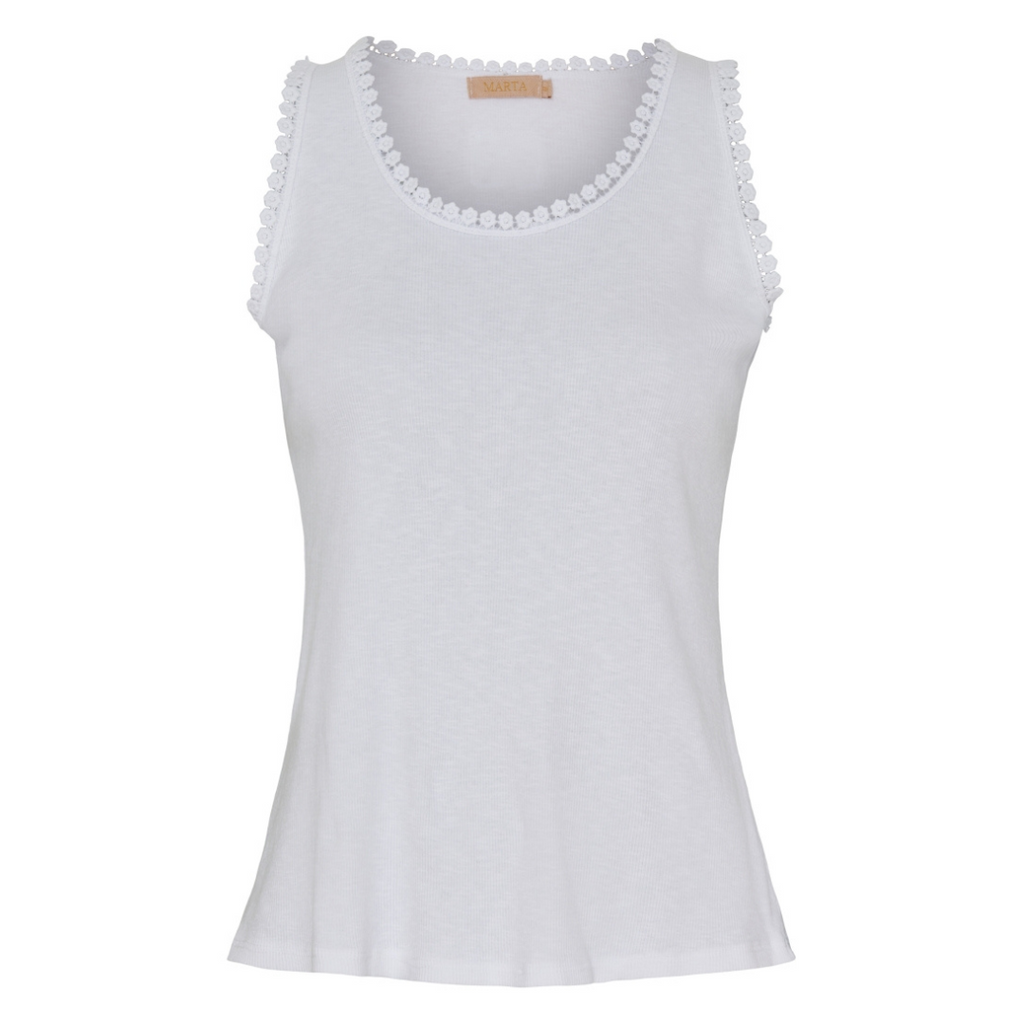 MARTA DU CHATEAU - TOP - ELFRIDA 9108 - HVID