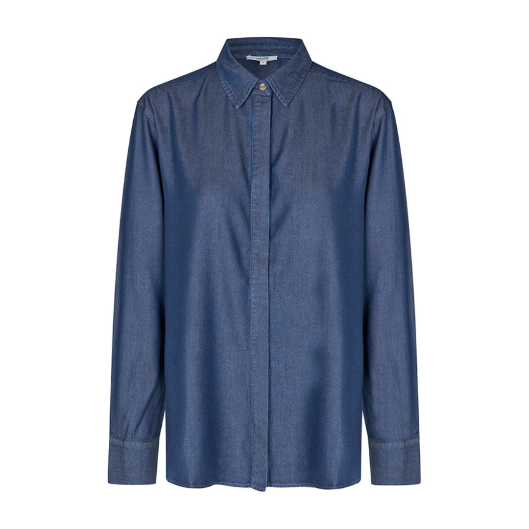 MBYM - SKJORTE - DALINNA TALVI 58649522 - DARK BLUE WASH