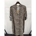 MARTA DU CHATEAU - KJOLE - CINDY 6338 - BEIGE LEO