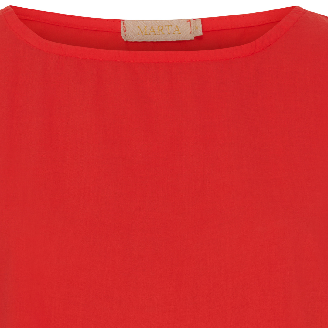 MARTA DU CHATEAU - BLUSE - KASIMIRA 86493 - ROSSO