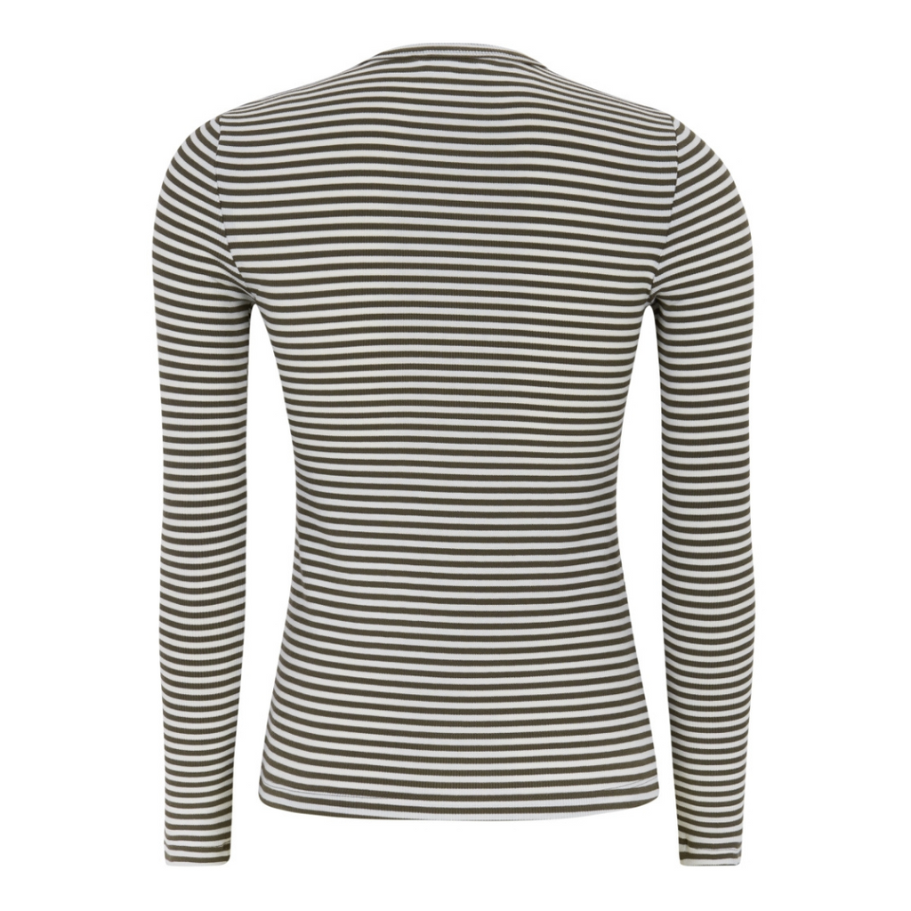 SOFT REBELS - BLUSE - FENJA SR124-303 - MOREL STRIPE