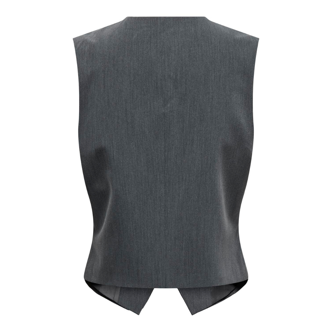 ONLY - VEST - KAYLEE-ORLEEN 15329904 - MEDIUM GREY MELANGE