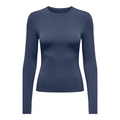 ONLY - LANGÆRMET T-SHIRT - EA 15331599 - VINTAGE INDIGO