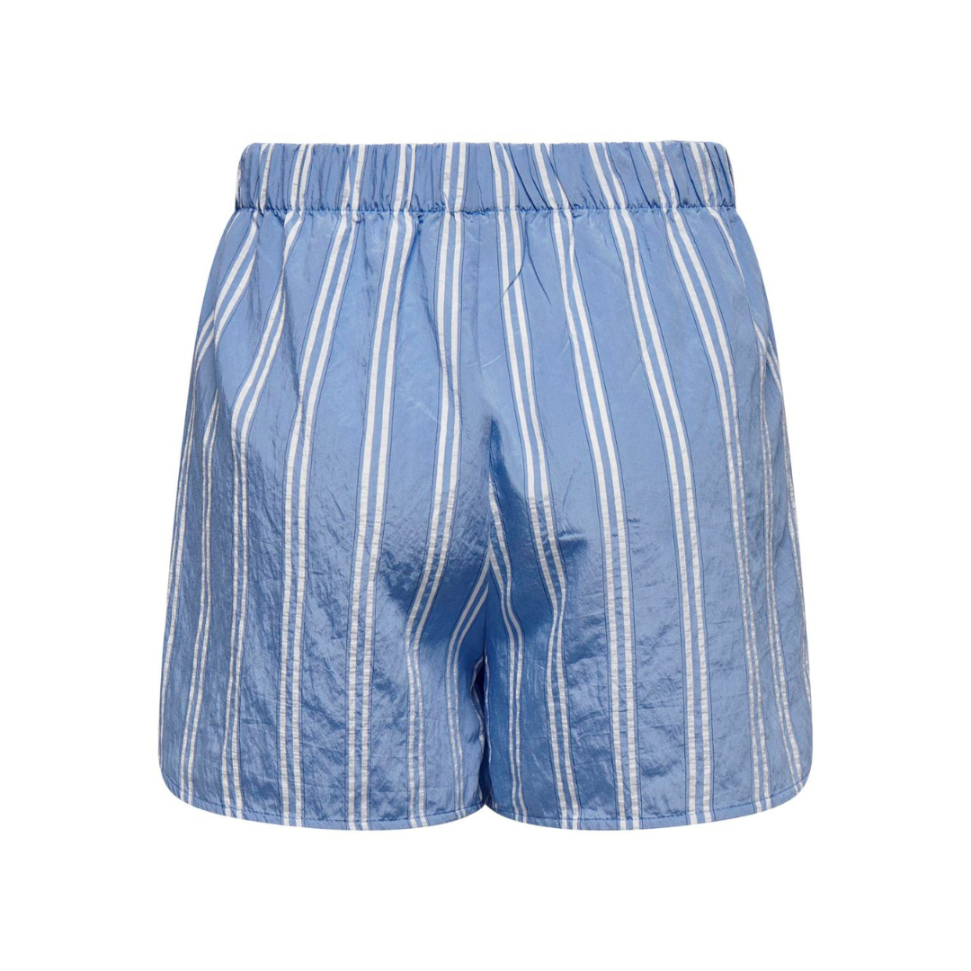 ONLY - SHORTS - ESTHER BUTTON 15343164 - MOONLIGHT BLUE/CLOUD DANCER