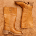 PAVEMENT - STØVLER - ANNIKA VINTAGE 23483-1 - TAN VINTAGE