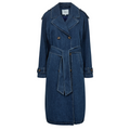 NÜMPH - TRENCHCOAT - DEMINA 704607 - MEDIUM BLUE DENIM