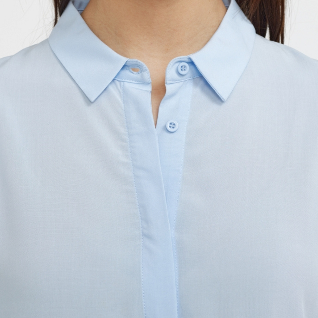 SOFT REBELS - SKJORTE - FREEDOM SR420-740 - CASHMERE BLUE