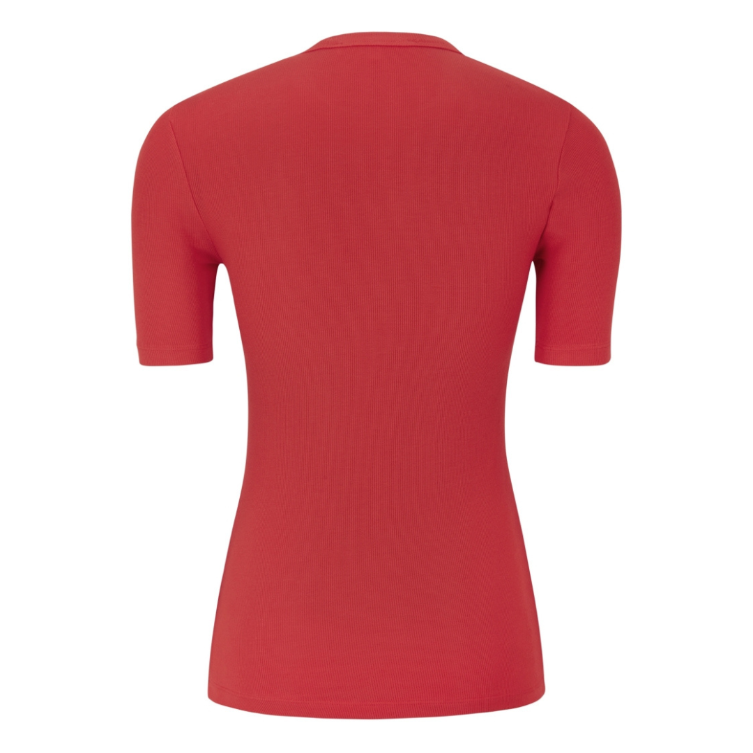SOFT REBELS - T-SHIRT - FENJA SR423-302 - RACING RED