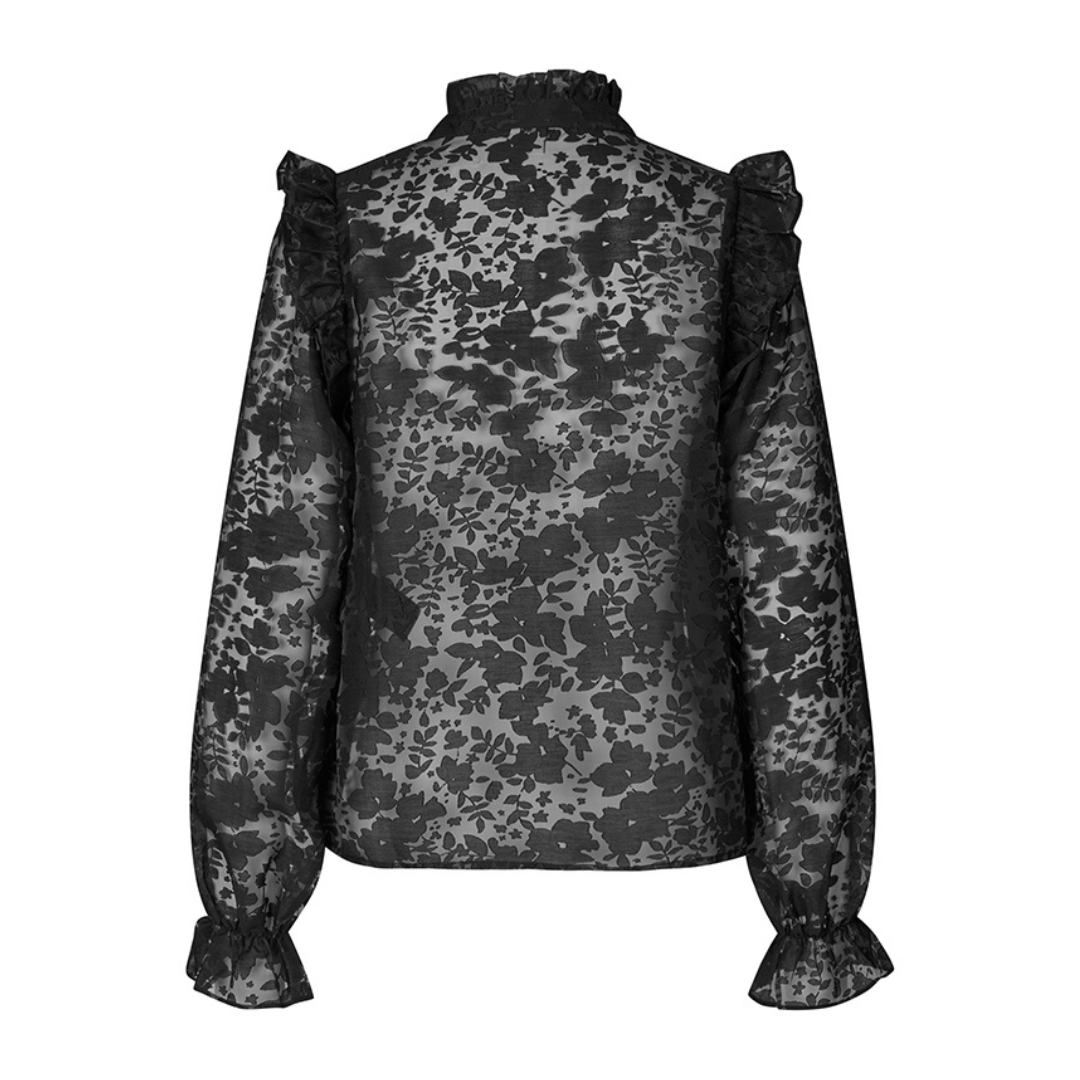 MBYM - BLUSE - RELENA TREVIAN 58909518 - SORT