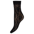 HYPE THE DETAIL - NYLON SOK - 21226-75-1100 - SORT M. BLONDE