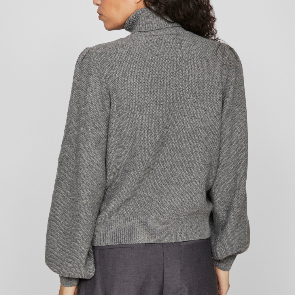 VILA ROUGE - STRIK - LENNON 14098480 - MEDIUM GREY MELANGE