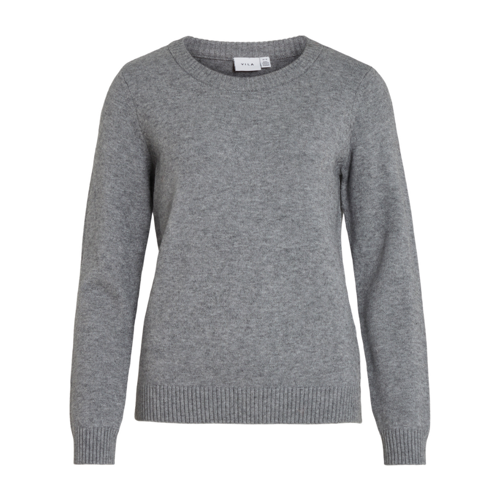 VILA - STRIK - RIL 14054177 - MEDIUM GREY MELANGE