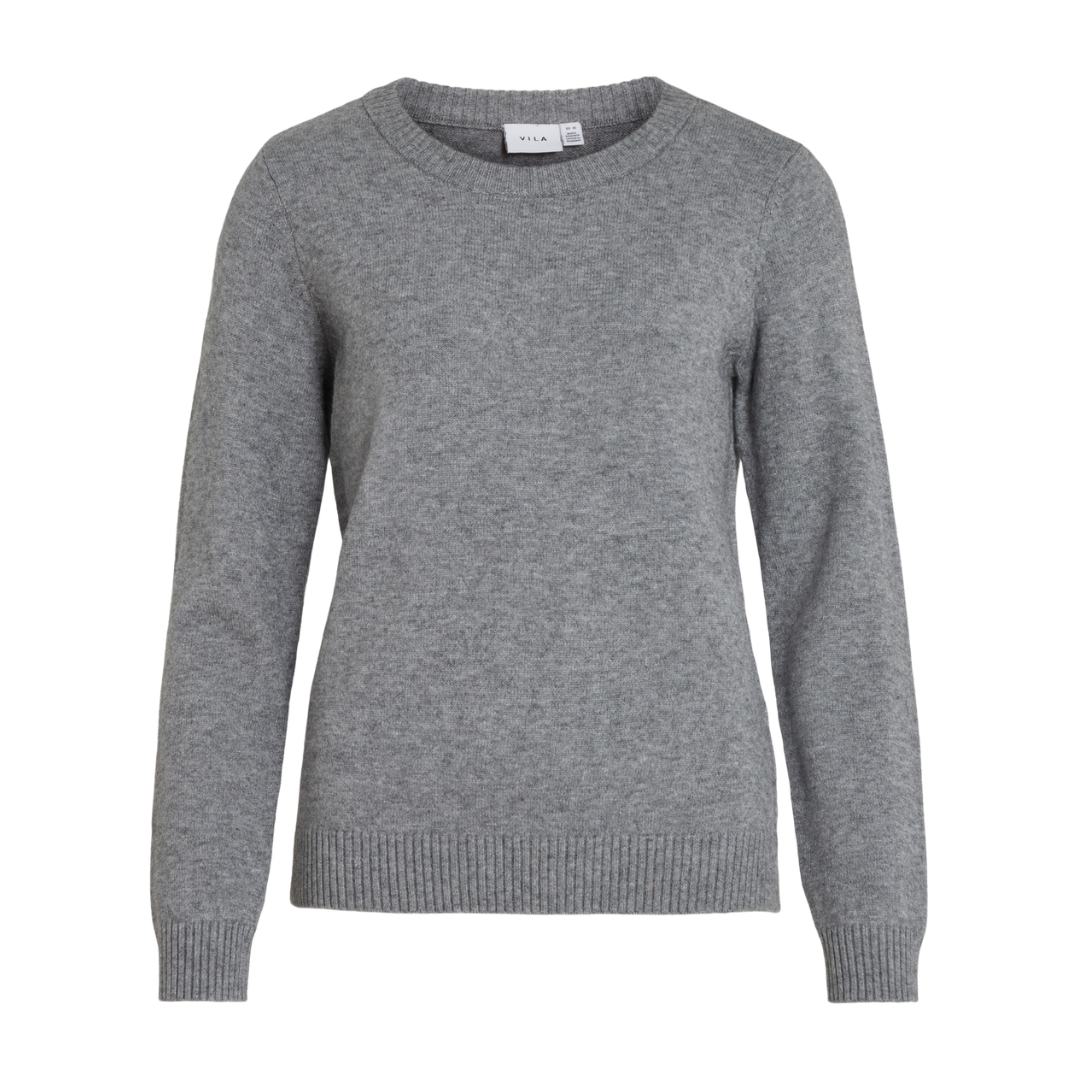 VILA - STRIK - RIL 14054177 - MEDIUM GREY MELANGE