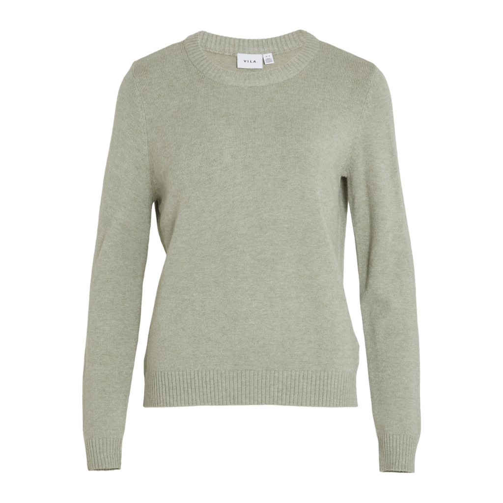 VILA - STRIK - RIL 14054177 - OIL GREEN MELANGE