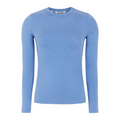 SOFT REBELS - BLUSE - ROMAN SR424-300 - AZURINE MELANGE
