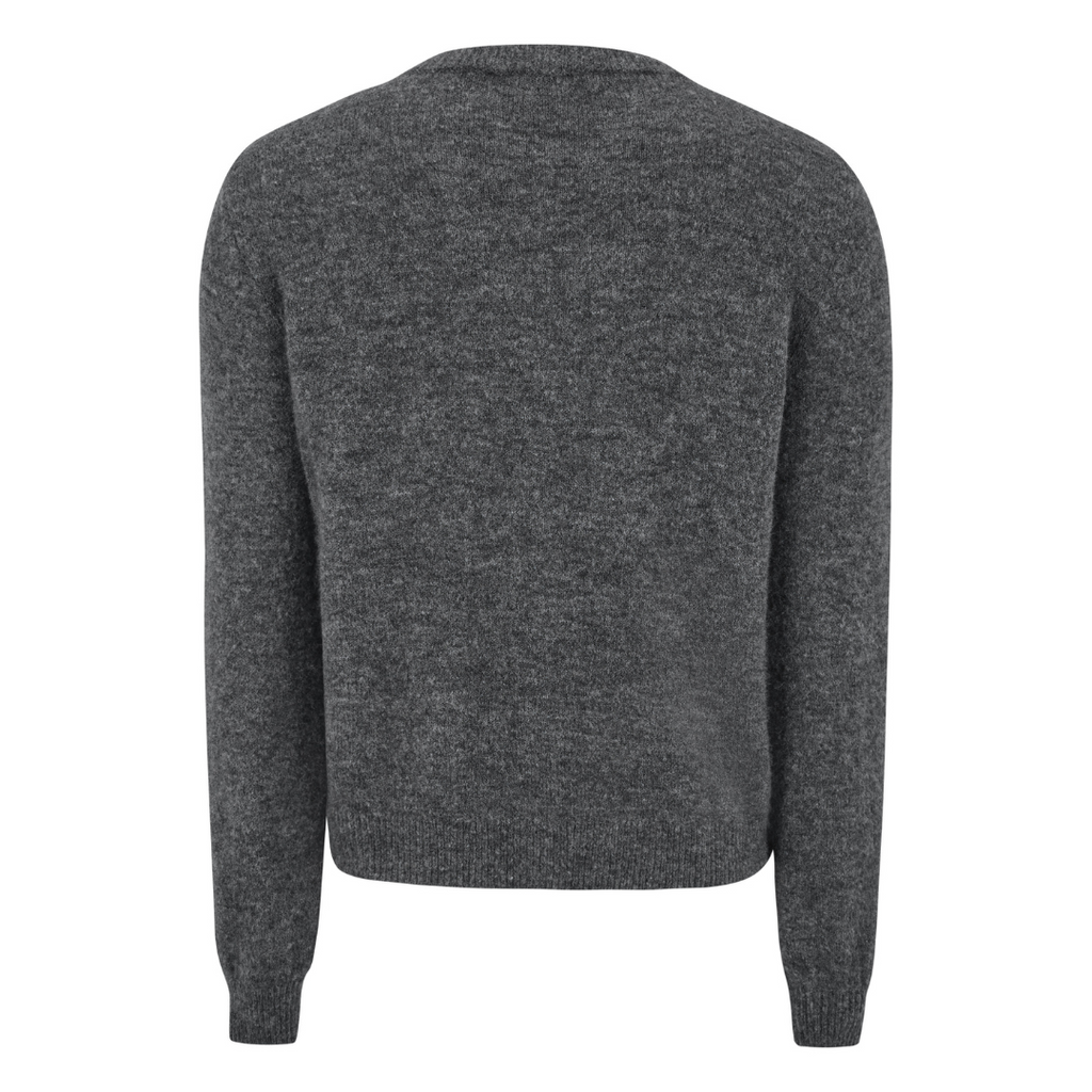 SOFT REBELS - CARDIGAN - ALLISON SRX2112-200 - MEDIUM GREY MELANGE