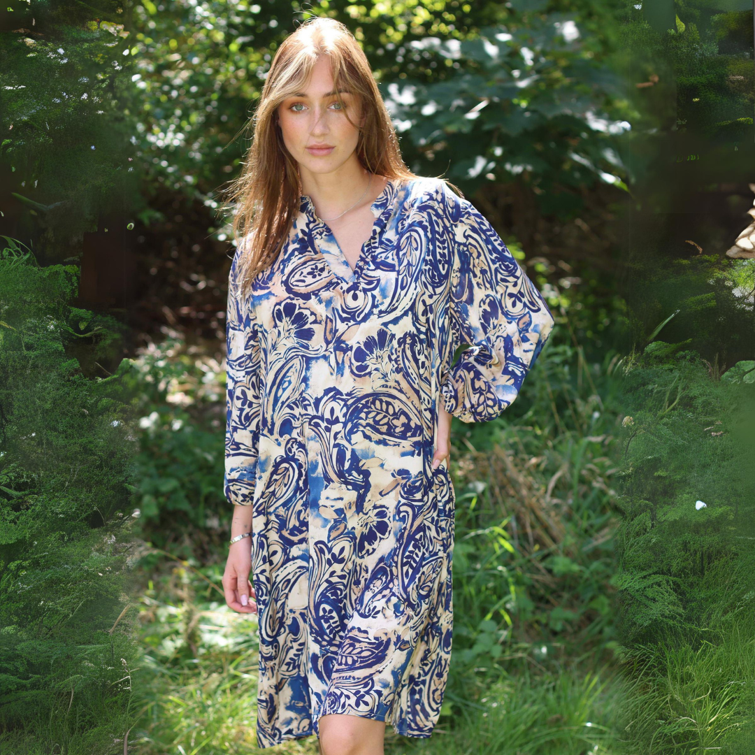 COPENHAGEN LUXE - KJOLE - 3706 - NAVY