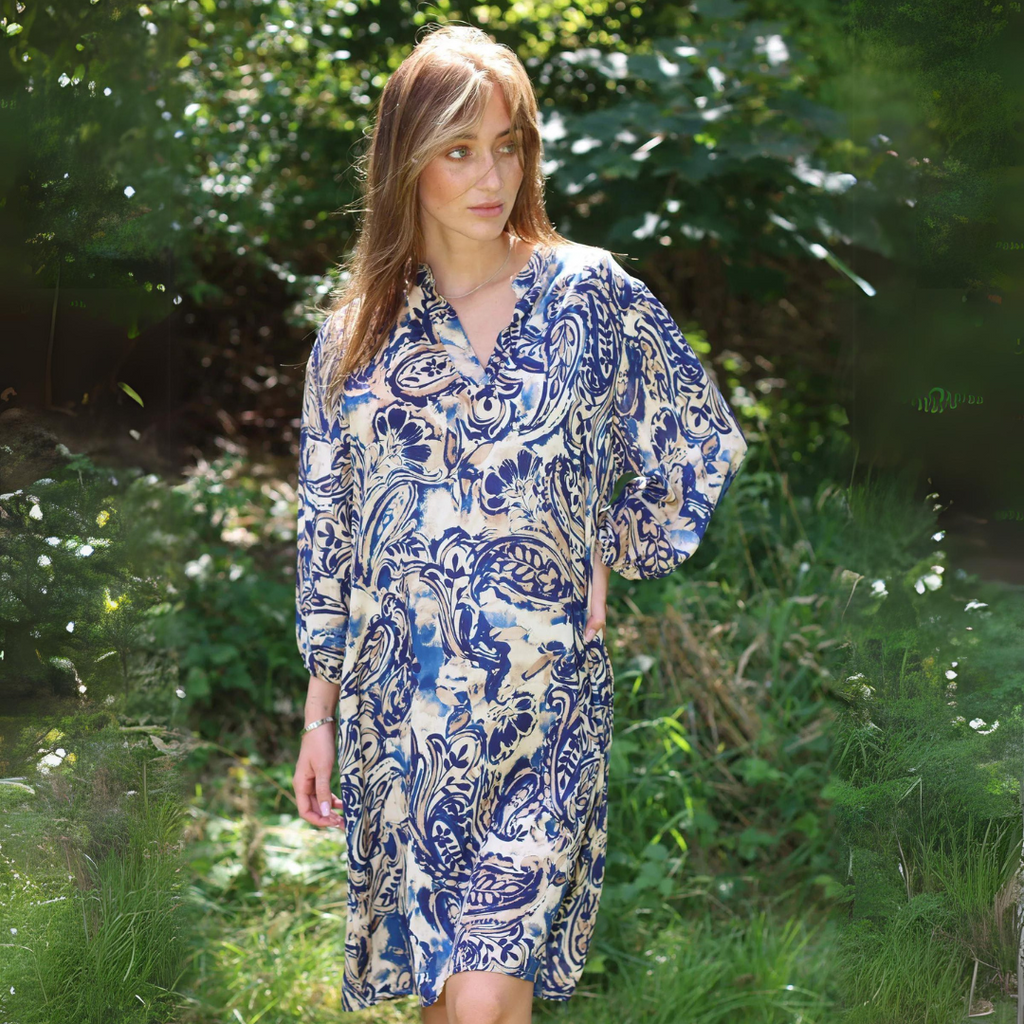 COPENHAGEN LUXE - KJOLE - 3706 - NAVY