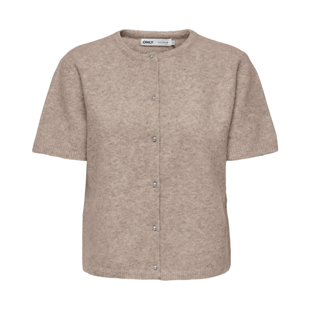 ONLY - CARDIGAN - ELLA 15347242 - SIMPLY TAUPE MELANGE