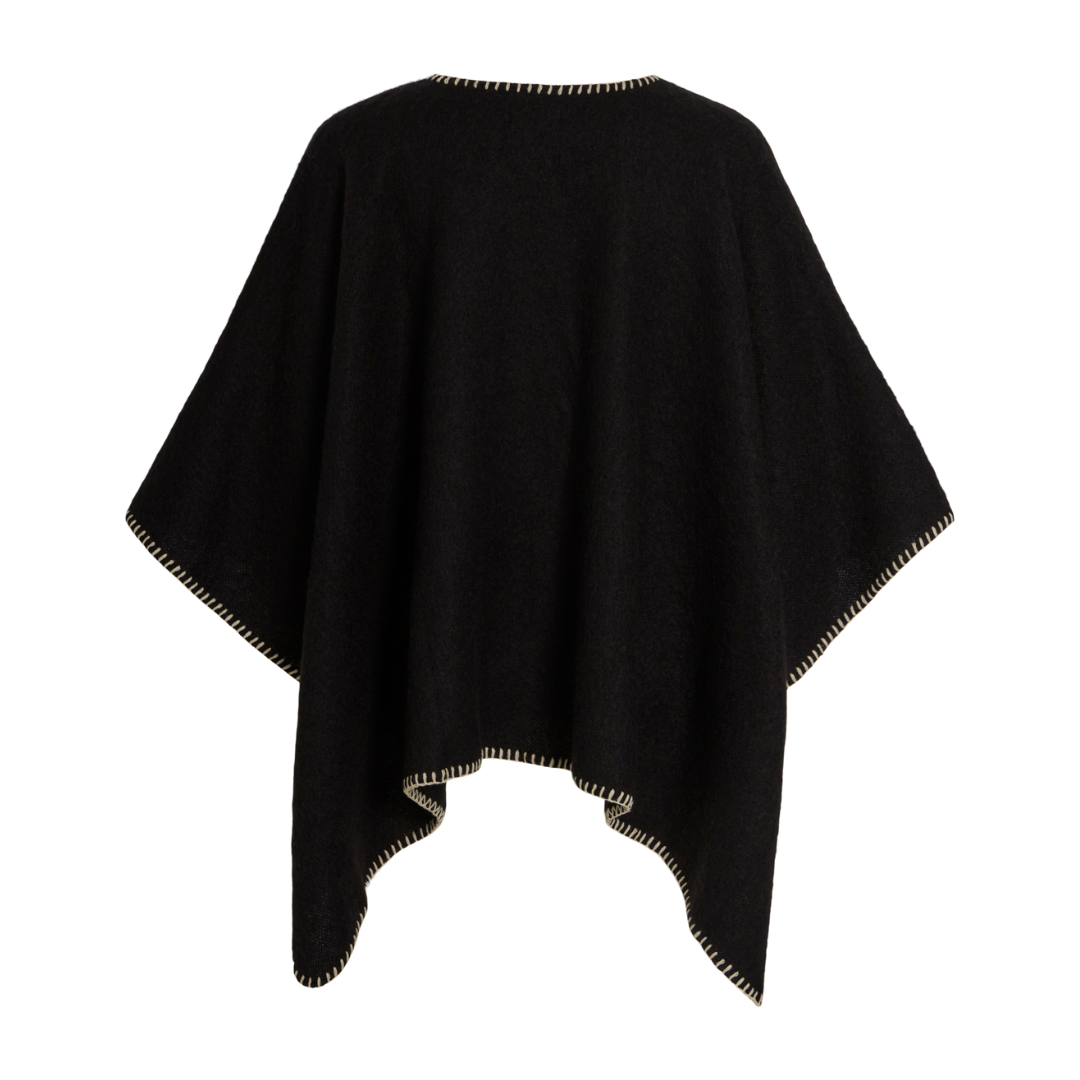 VILA - PONCHO - SANTEL 14099617 - SORT